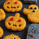 Halloween Hash Browns crispy spooky shapes pumpkin ghost tombstone