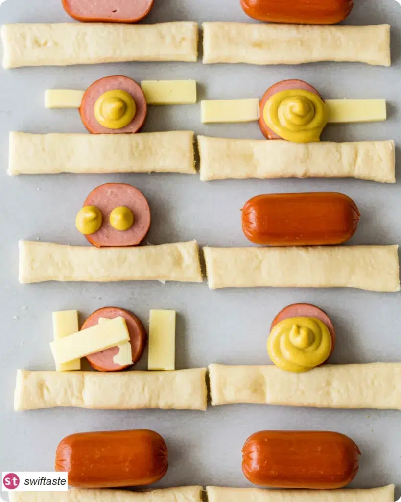 Ingredients for Mummy Pigs in a Blanket