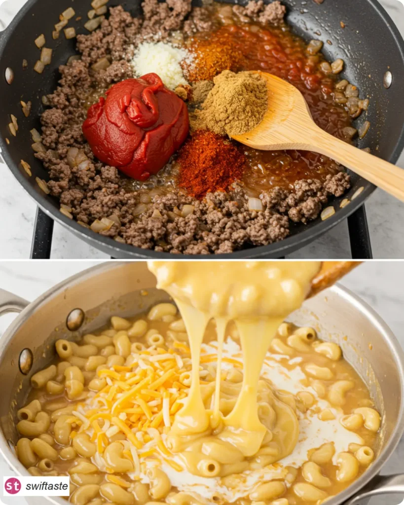 homemade hamburger helper steps