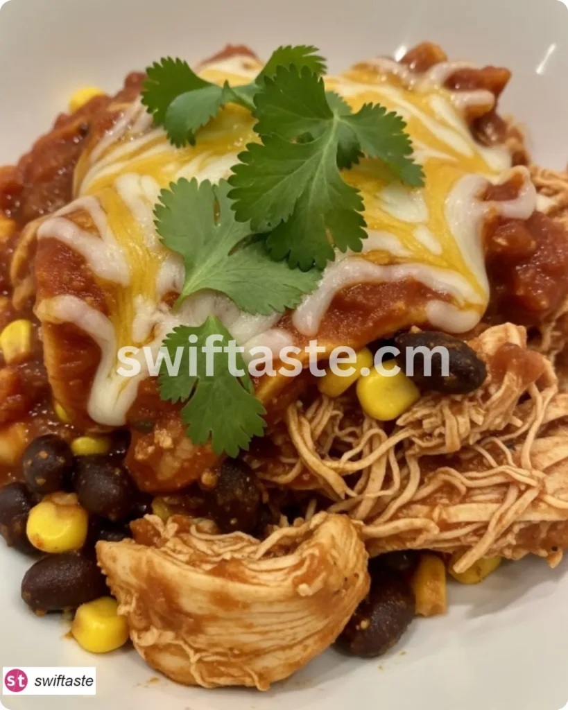 Chicken Enchilada Crock Pot Meal