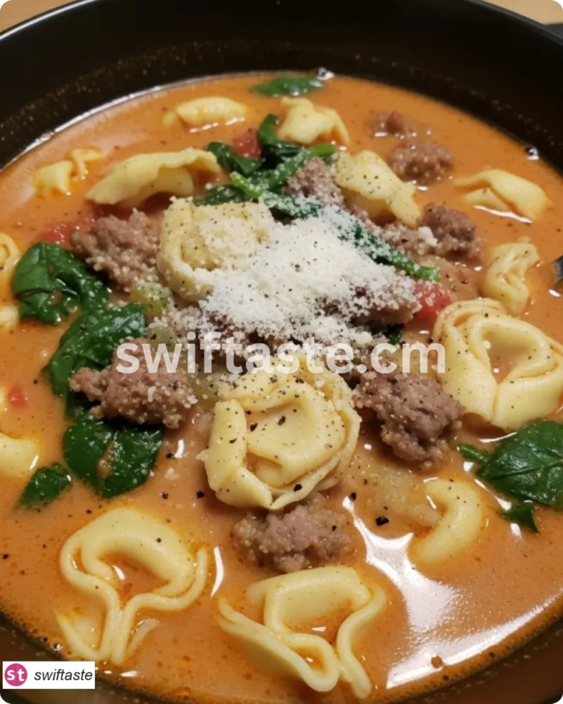 Creamy Tortellini Soup