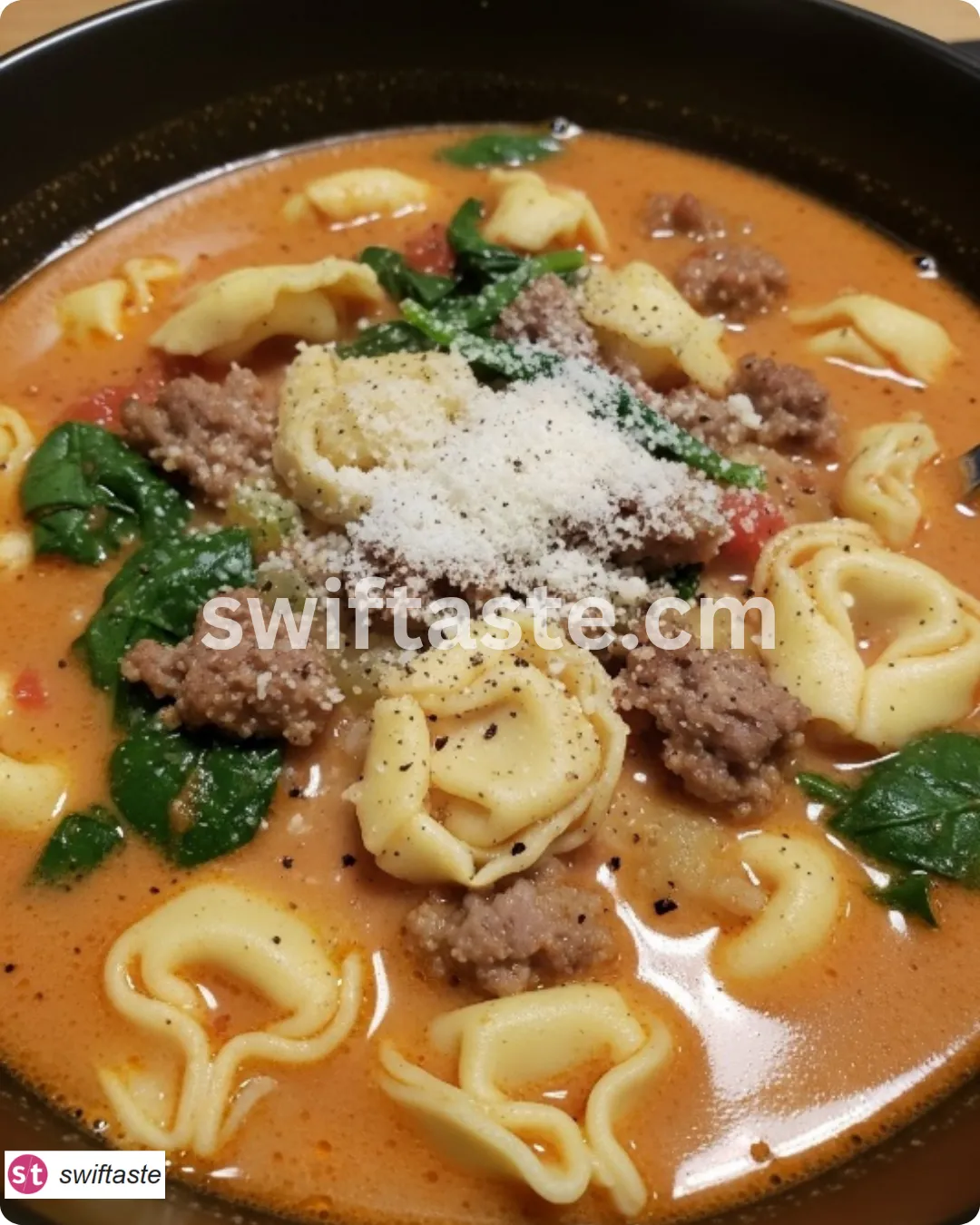 Creamy Tortellini Soup