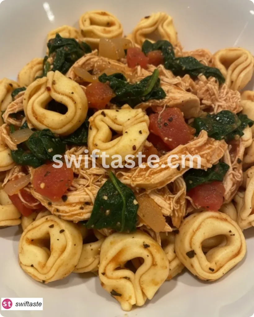 CrockPot Chicken Tortellini