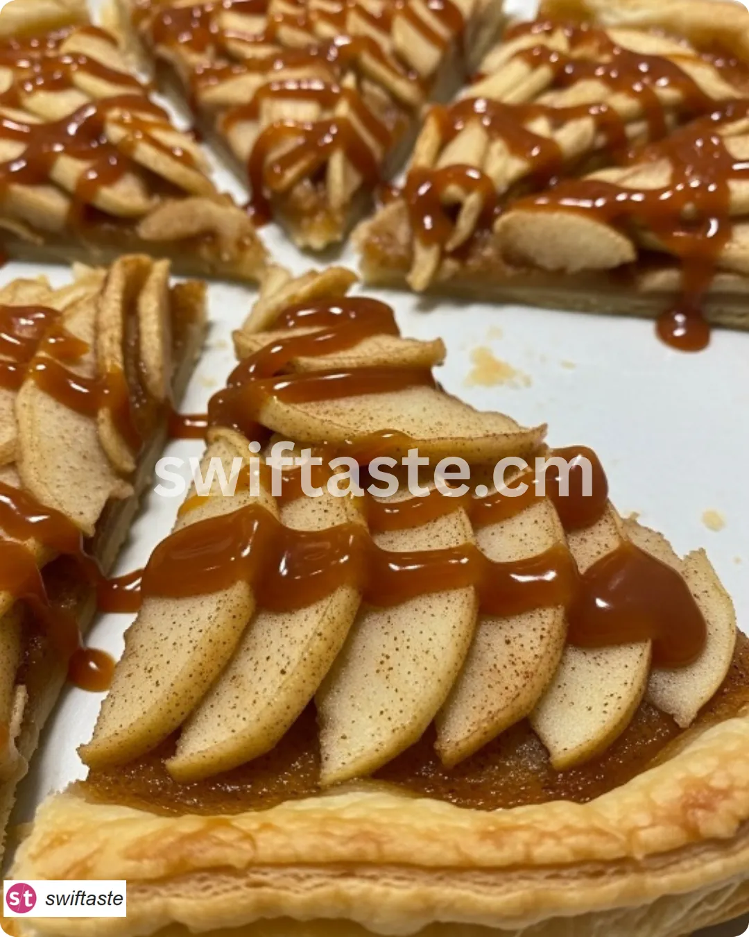 Gluten Free Caramel Apple Tart