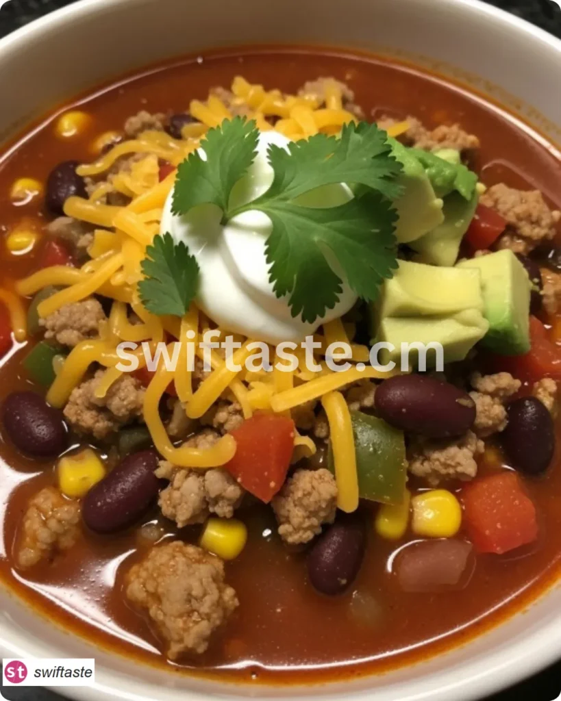 High Protein Taco Soup Recipe