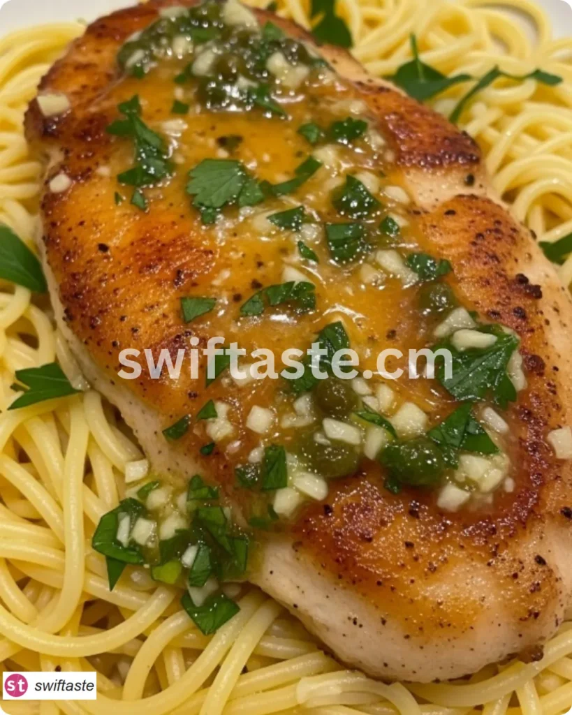 MEDITERRANEAN STYLE CHICKEN PICCATA