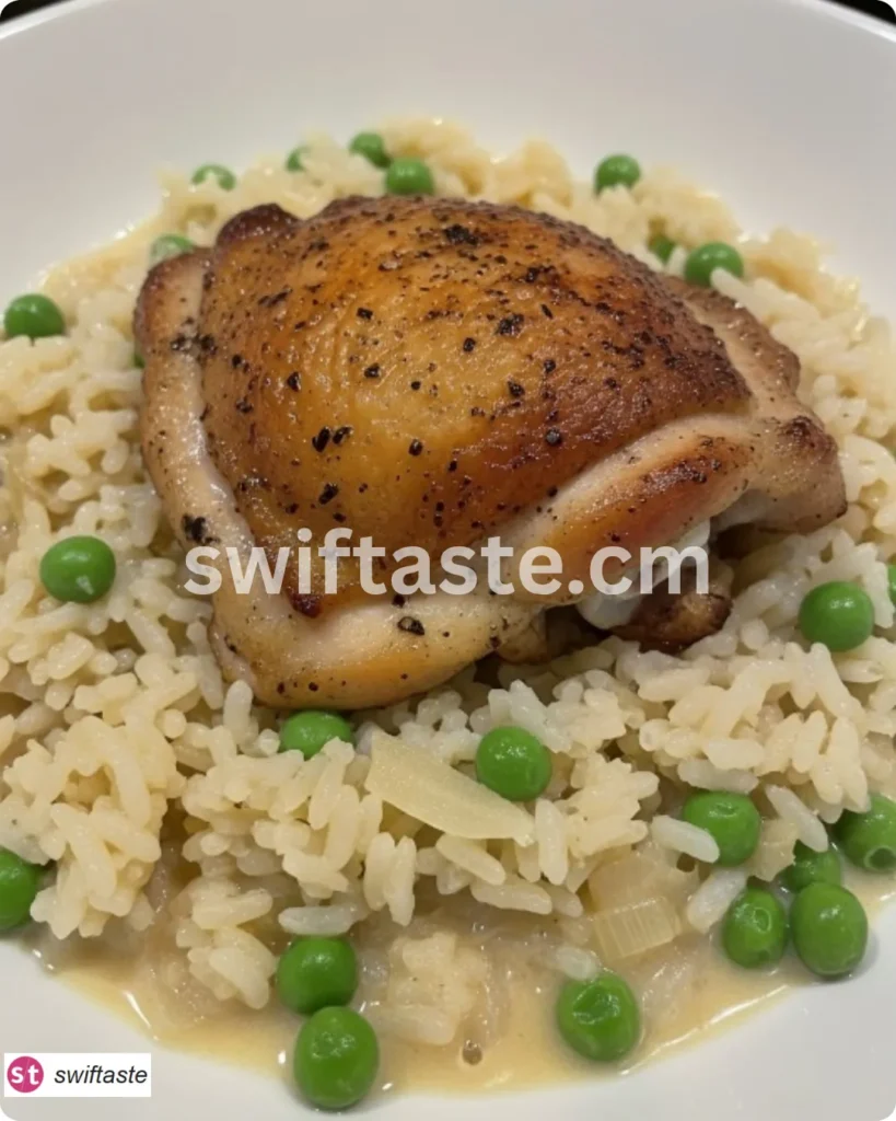 Smothered Chicken and Rice