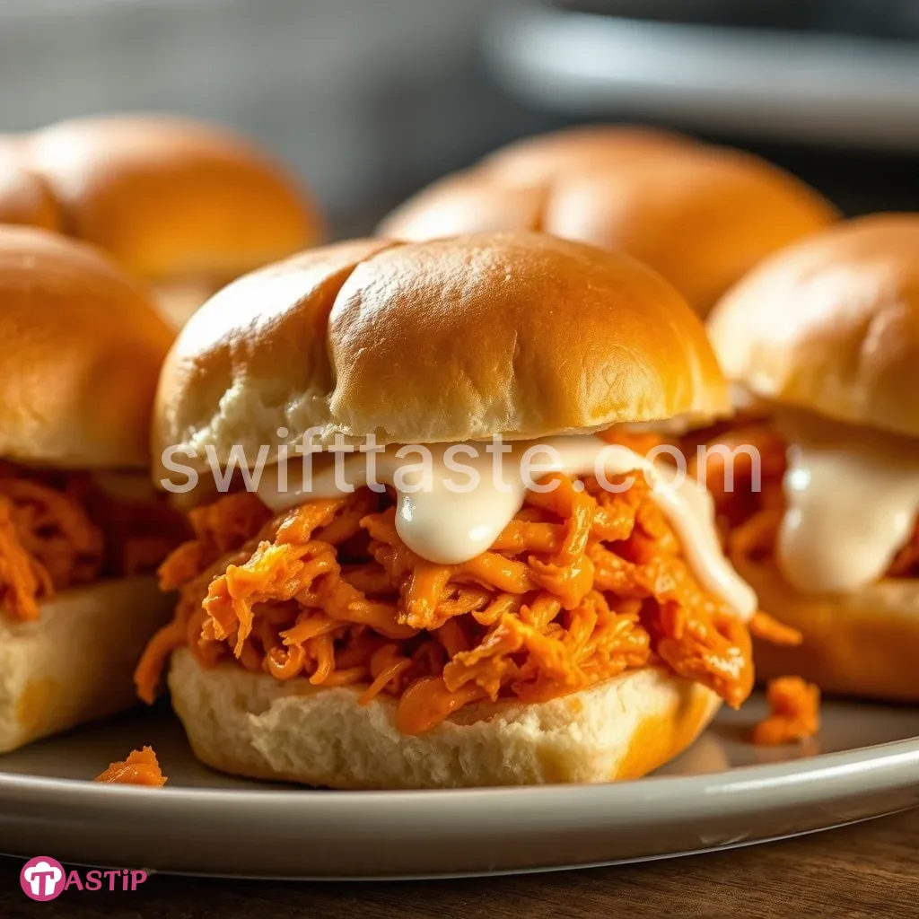Buffalo Chicken Sliders