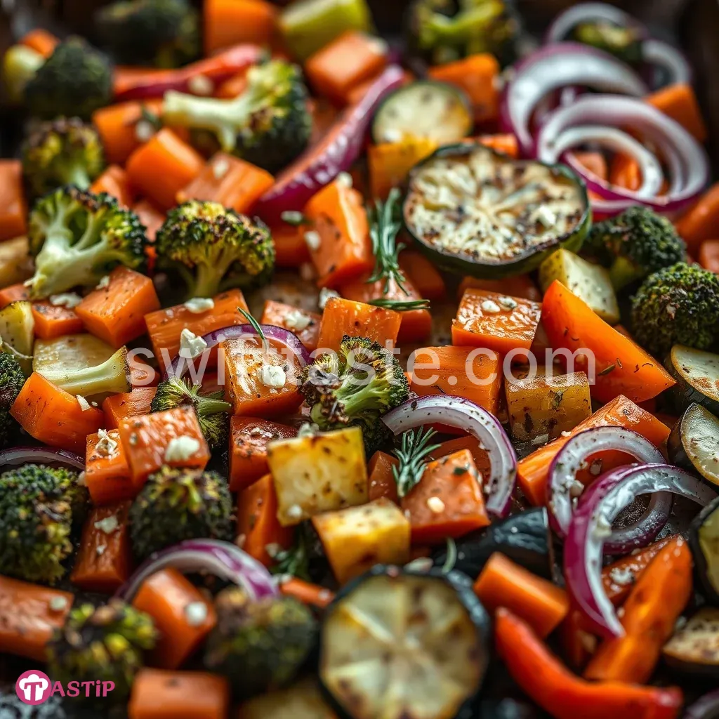 Garlic Herb Roasted Veggies
