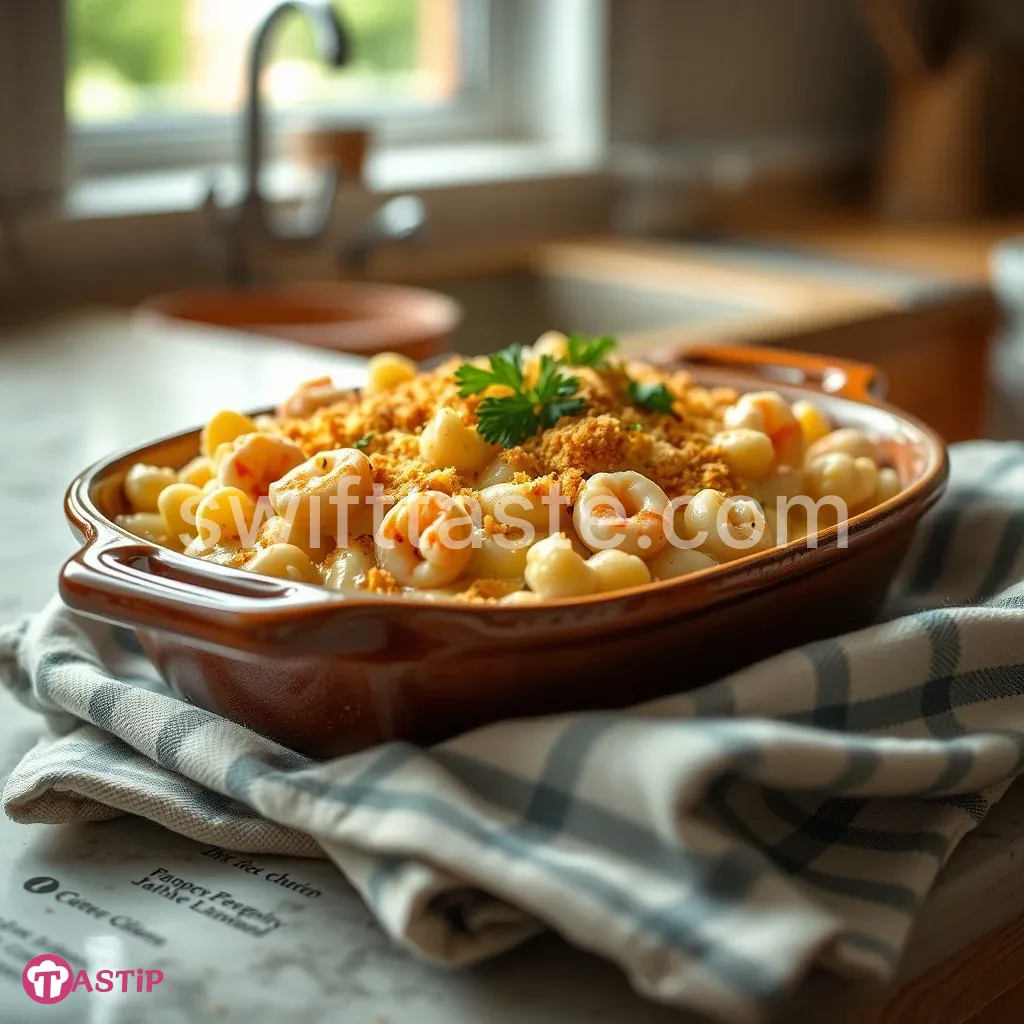 Seafood Mac and Cheese