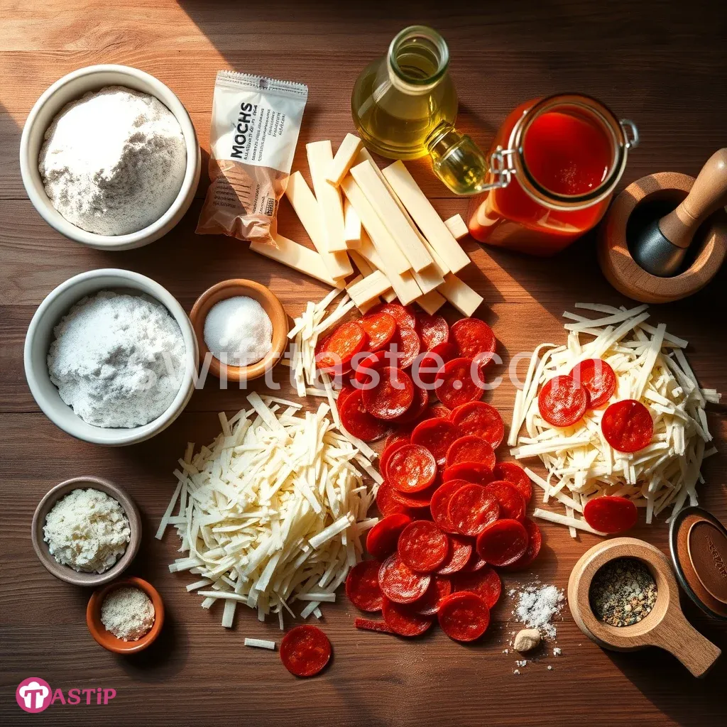 Stuffed Crust Pepperoni Pizza