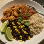 High-Protein Chicken Enchilada Bowls