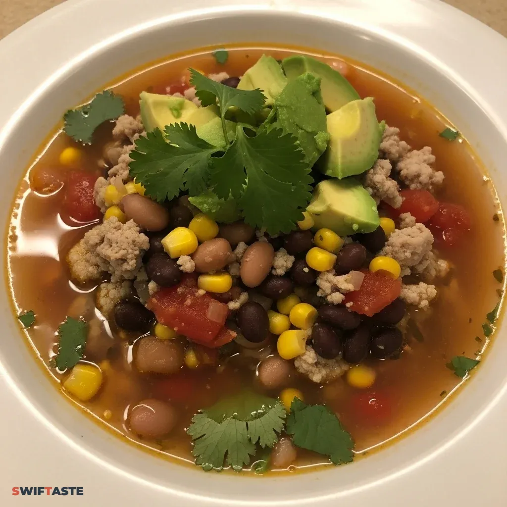 High Protein Taco Soup Recipe