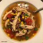 High Protein Chicken Taco Soup