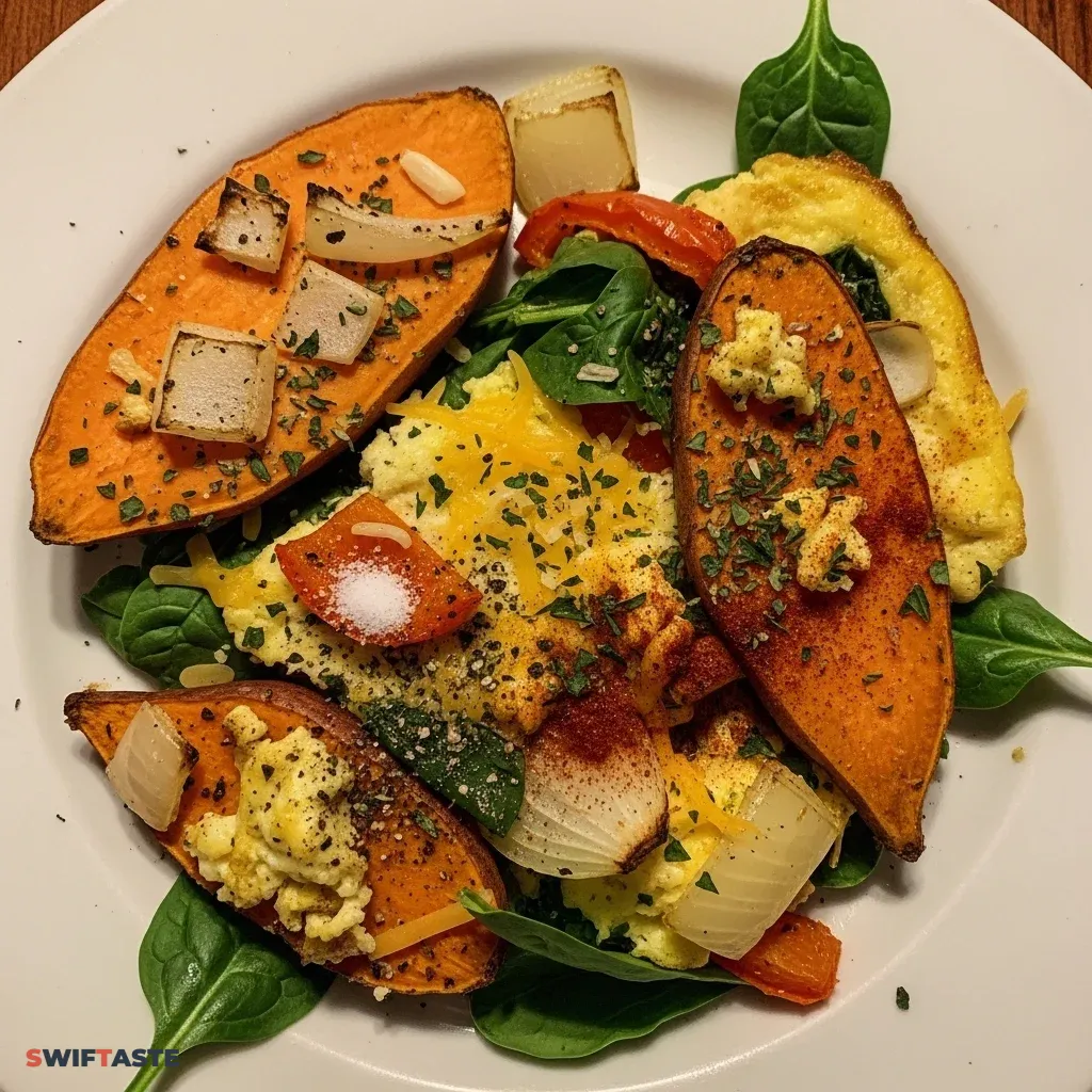Protein-Packed Sweet Potato Egg Casserole