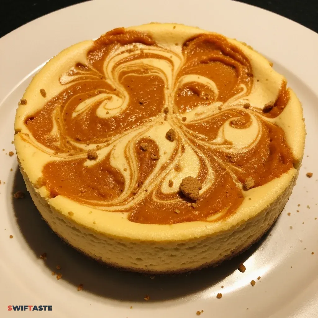 Pumpkin Swirl Cheesecake Recipe