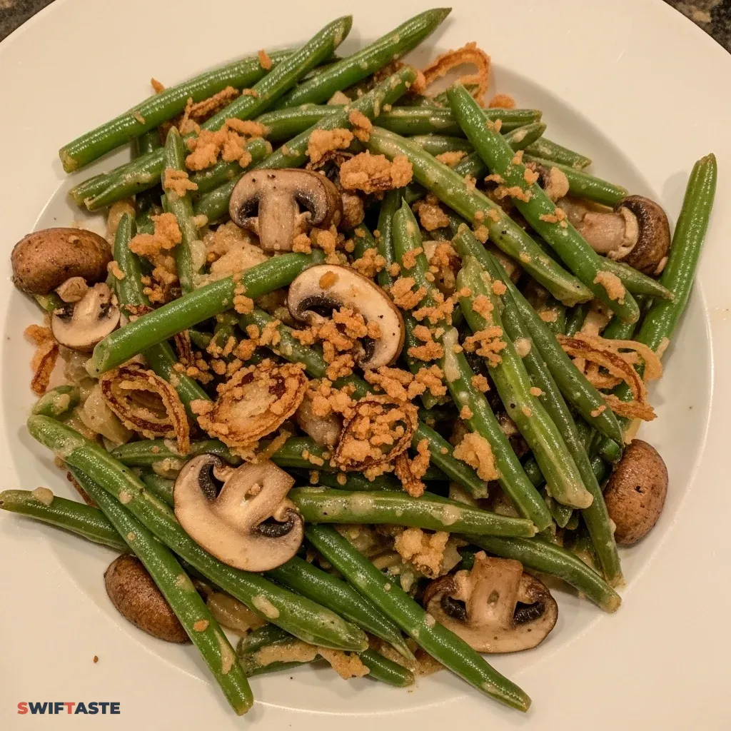 Slow Cooker Green Bean Casserole