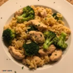 Cheesy Chicken Broccoli Orzo