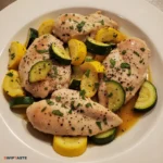 Chicken Breast with Zucchini and Squash