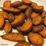 Seasoned and Roasted Sweet Potato