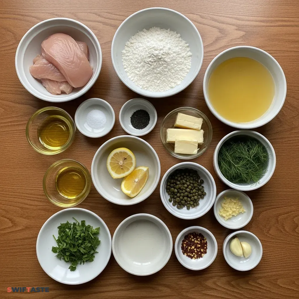 Mediterranean Style Chicken Piccata 9 Mediterranean Style Chicken Piccata