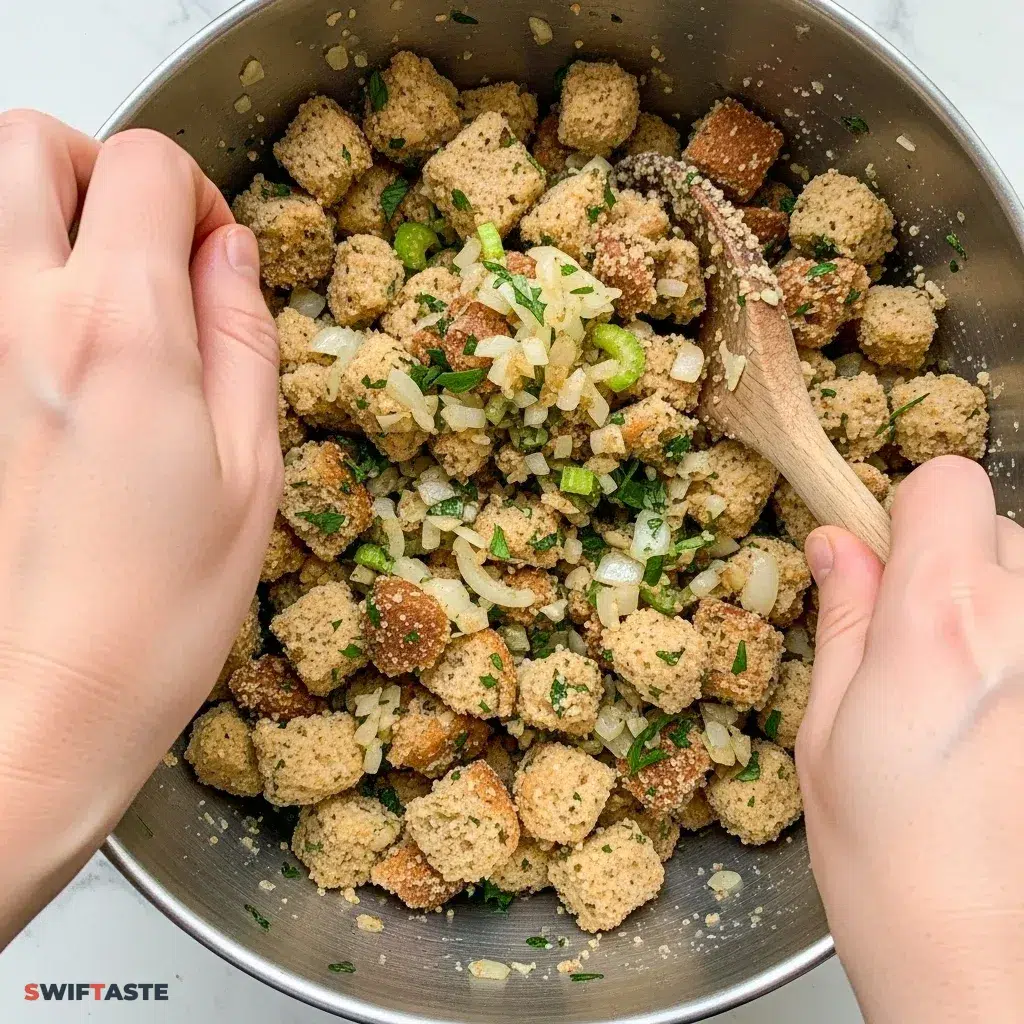 Buttery Herb Stuffing.