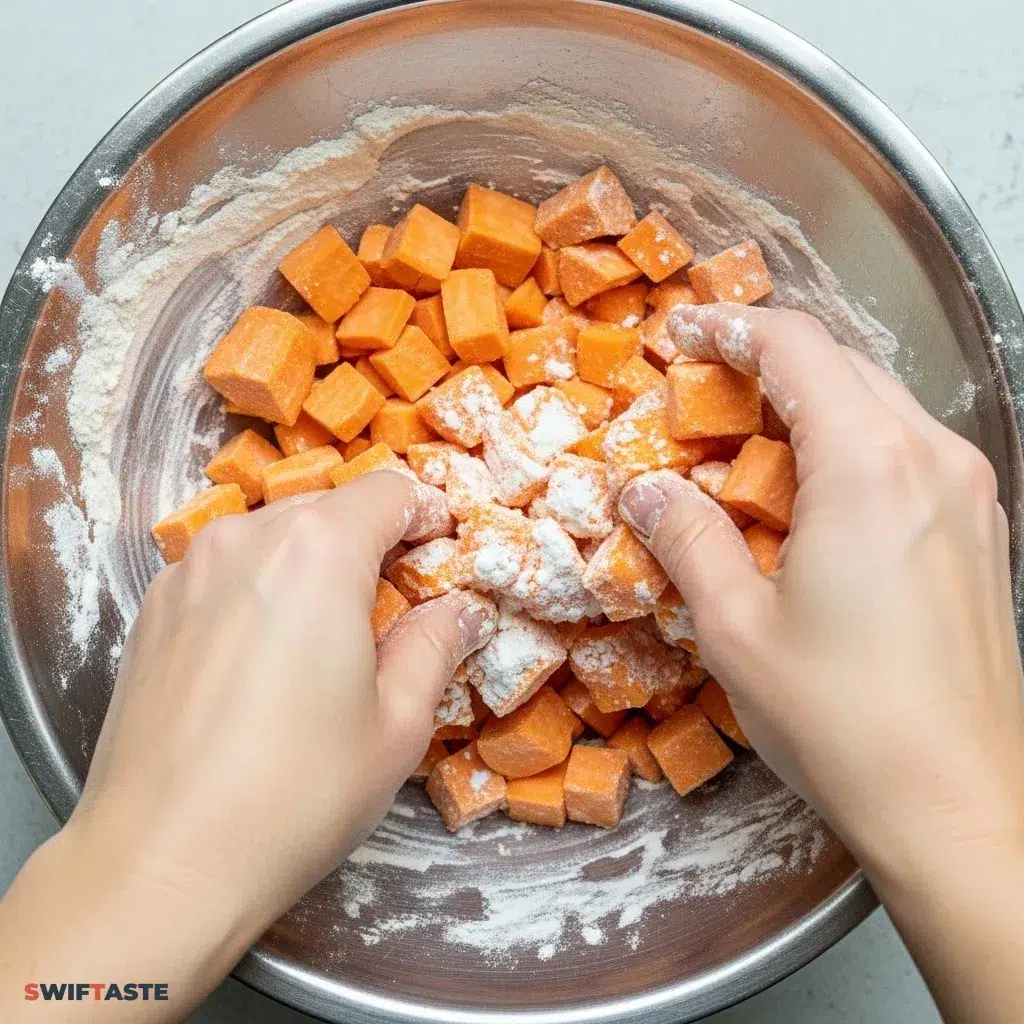 Crispy Roasted Sweet Potatoes