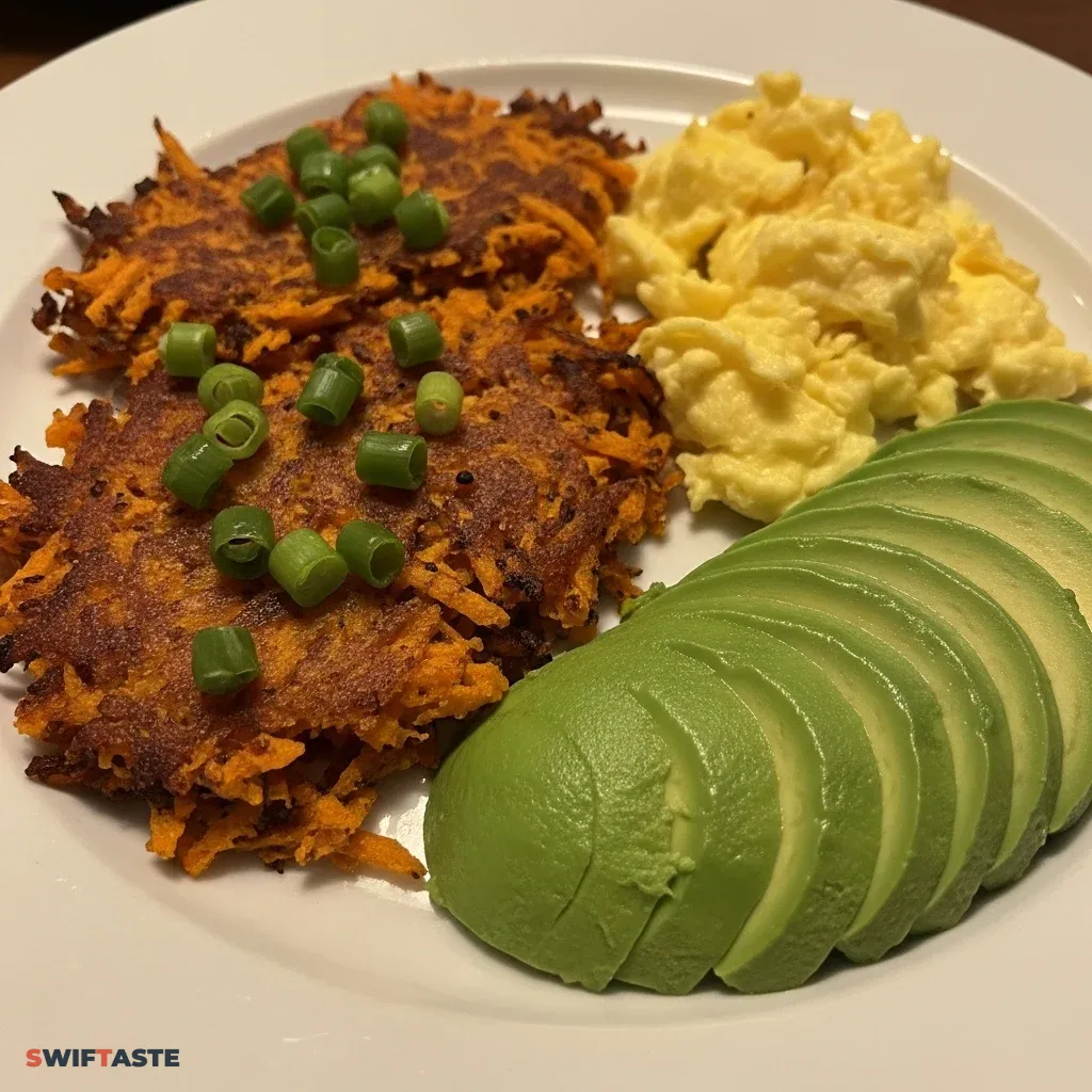 Healthy Sweet Potato Hash Browns