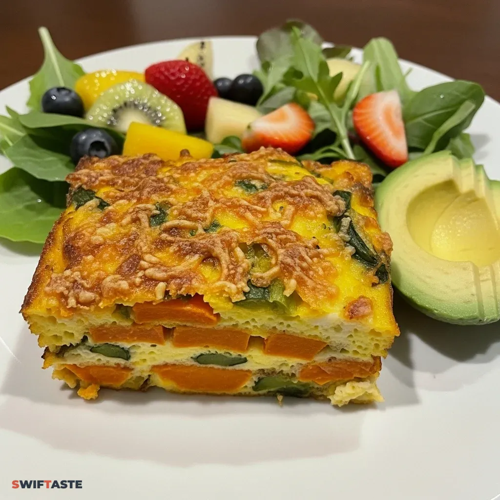 Protein-Packed Sweet Potato Egg Casserole