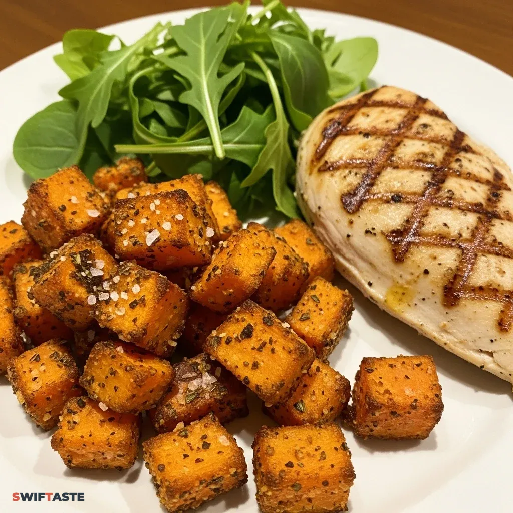 Seasoned and Roasted Sweet Potato 11 Seasoned and Roasted Sweet Potato