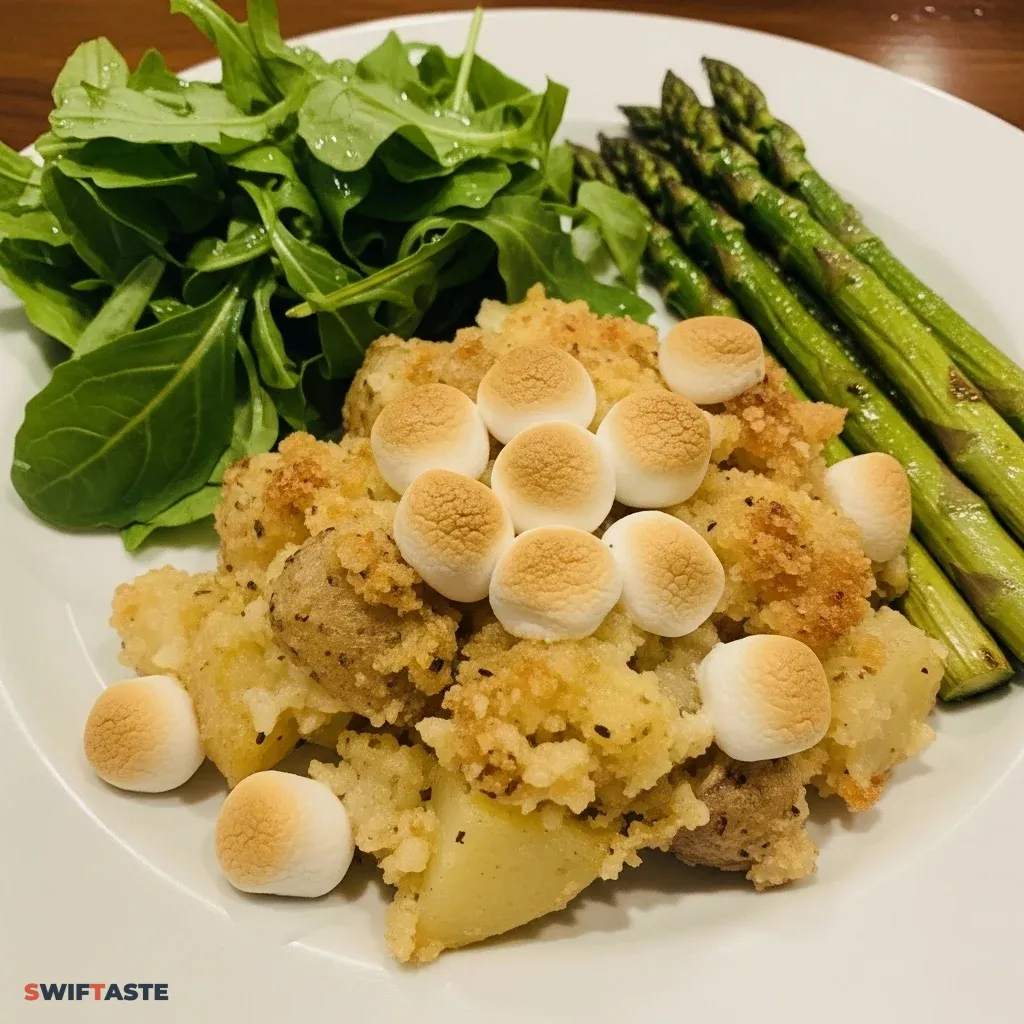 Potato Casserole with Marshmallows