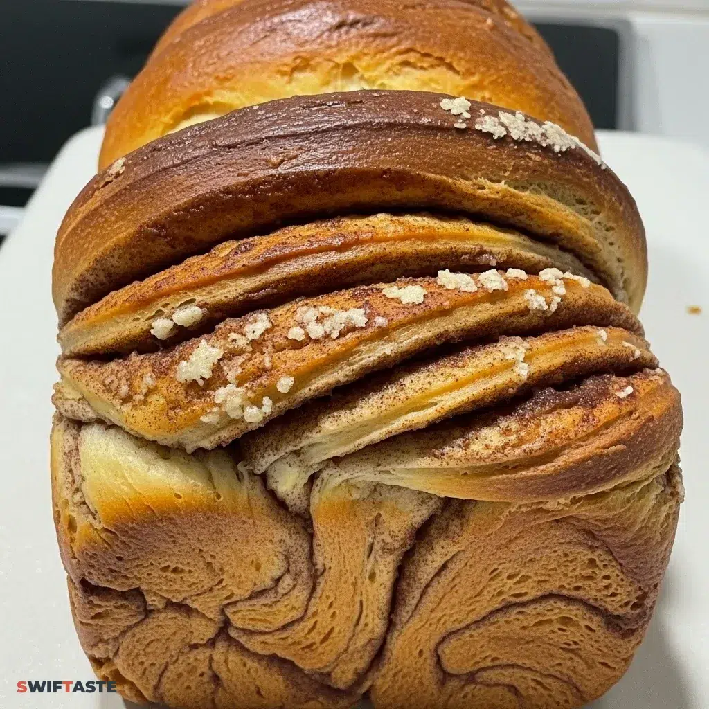 Cinnamon Brioche Loaf