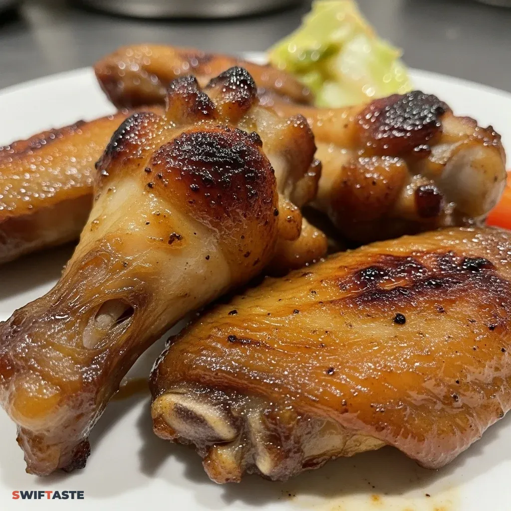 Sweet Chicken Wings Meal