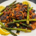 Savory Barbecue Asparagus Platter