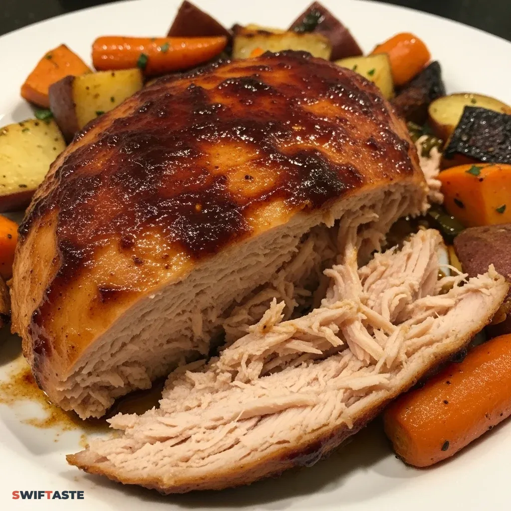 Chili Barbecue Turkey Breast Meal