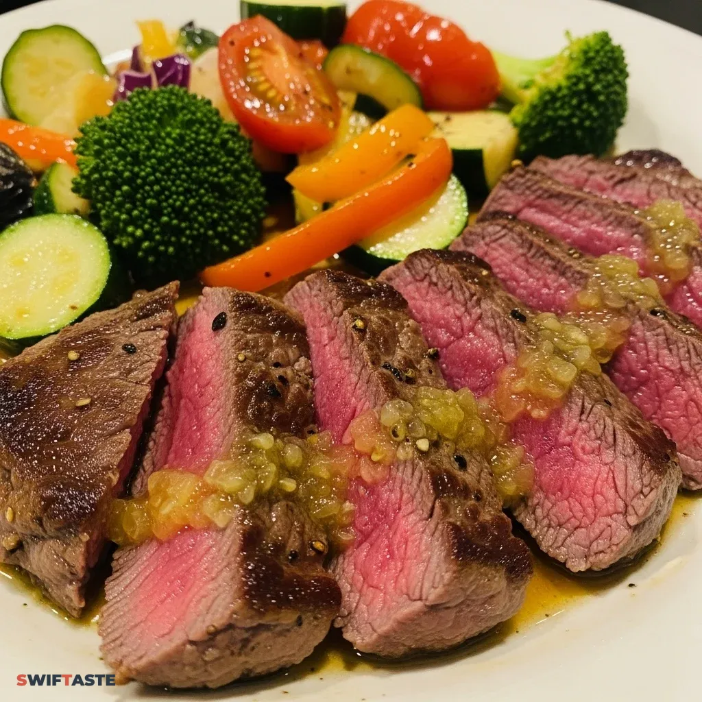 Citrus Beef Steak Plate