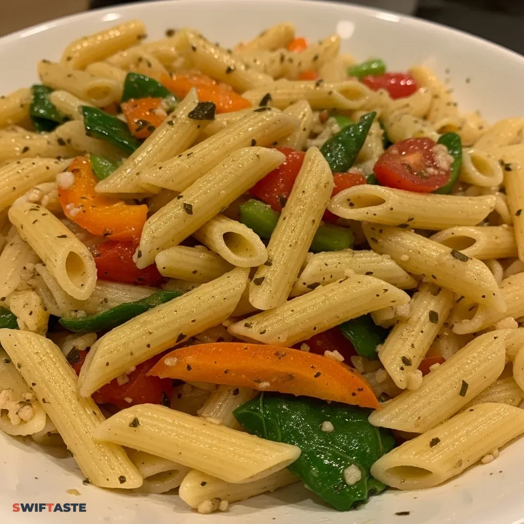Garlic Pasta Salad
