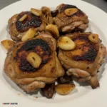 Honey Chicken Thighs Plate