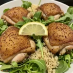 Herb Chicken Thighs Bowl