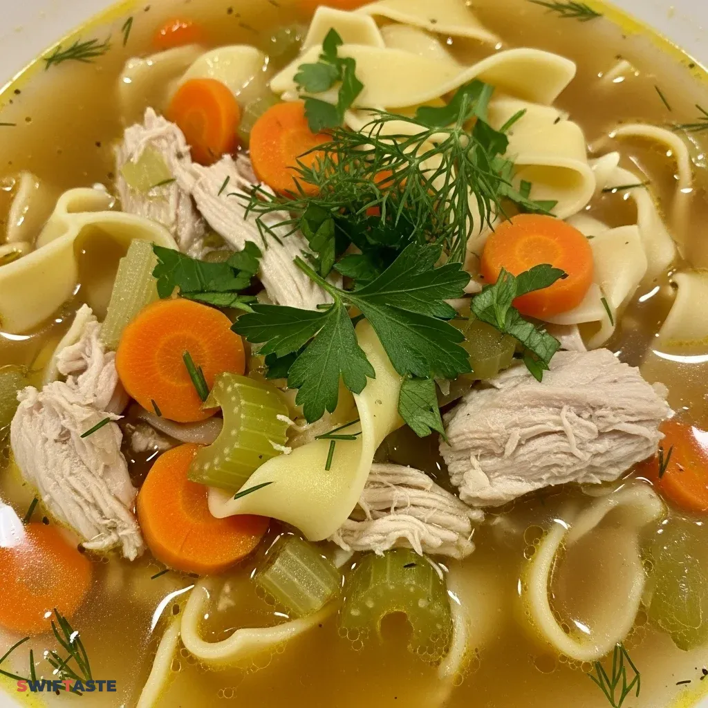 Chicken Noodle Soup Sickness Recovery