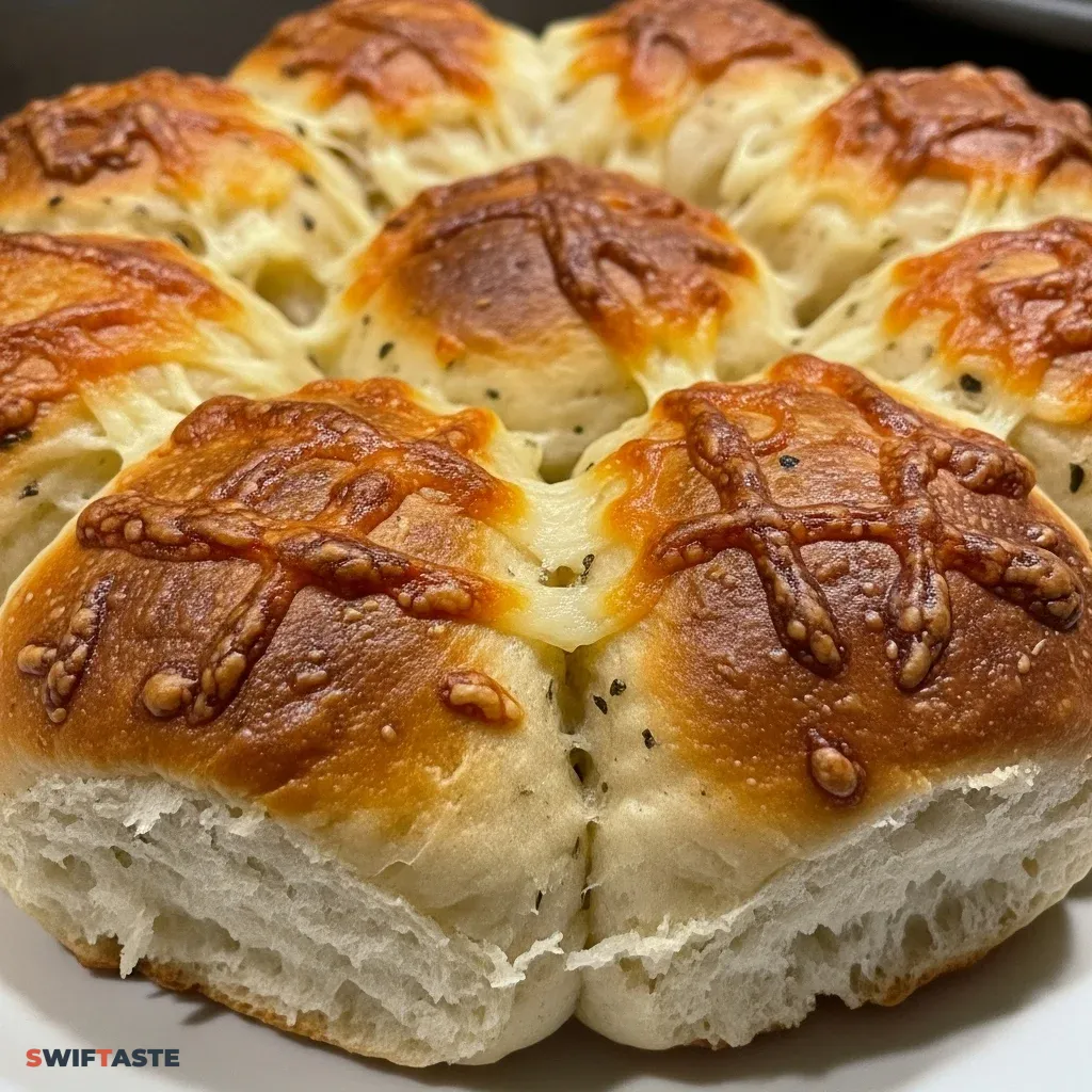 Dinner Rolls Garlic Parmesan Pull Apart