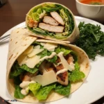 Caesar Salad Chicken Wrap