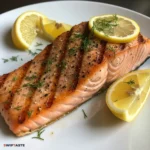 Grilled Salmon with Lemon
