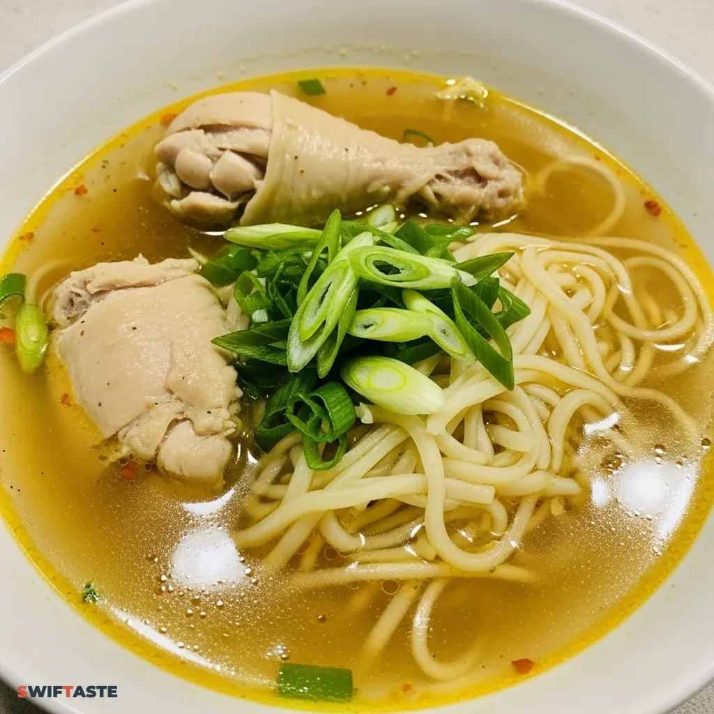 Chicken Noodle Soup Ginger Garlic