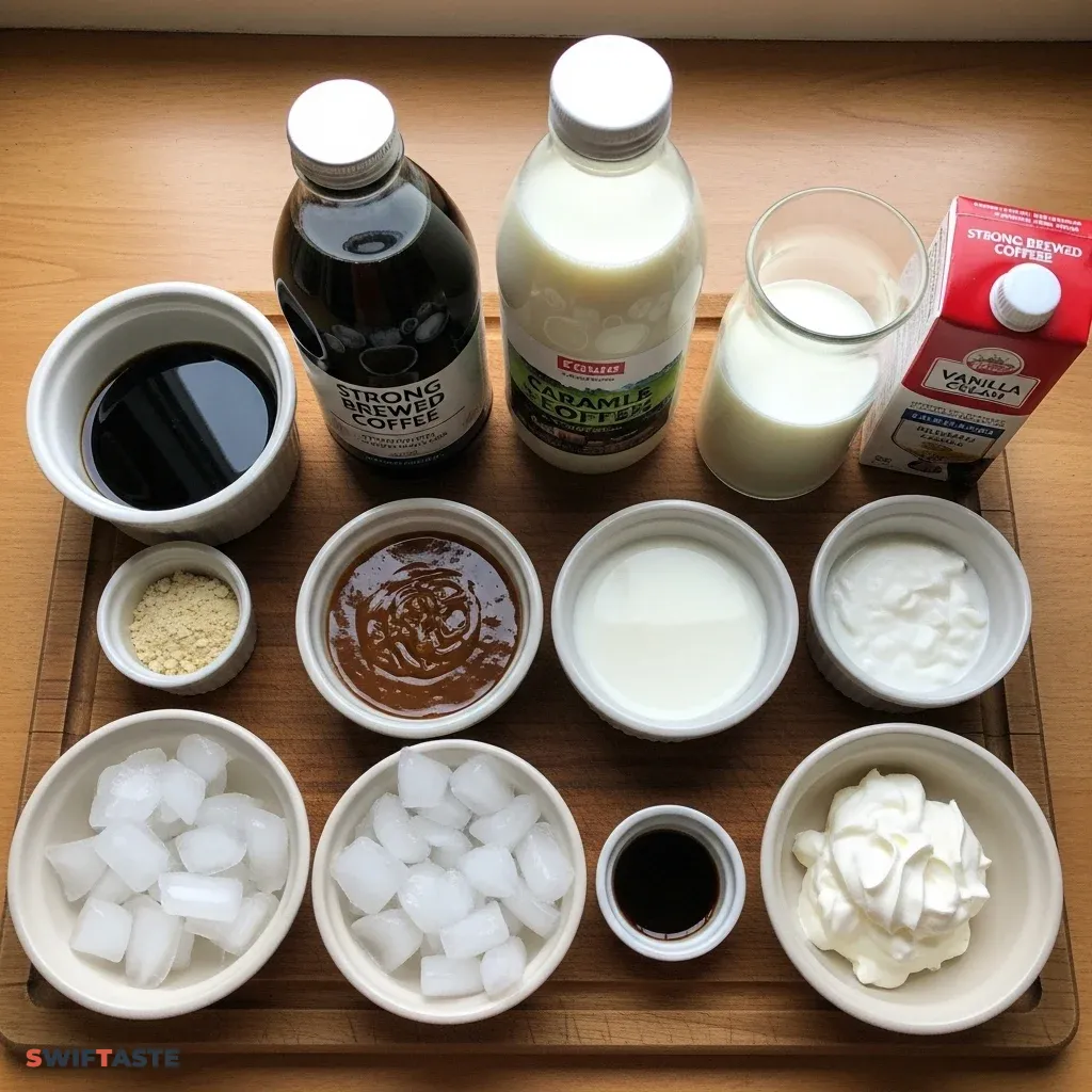 Caramel Iced Coffee Drink 9 Caramel Iced Coffee Drink