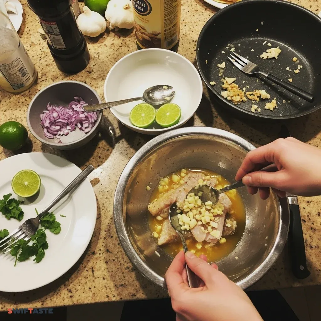 Garlic Fish Tacos Plate 10 Garlic Fish Tacos Plate