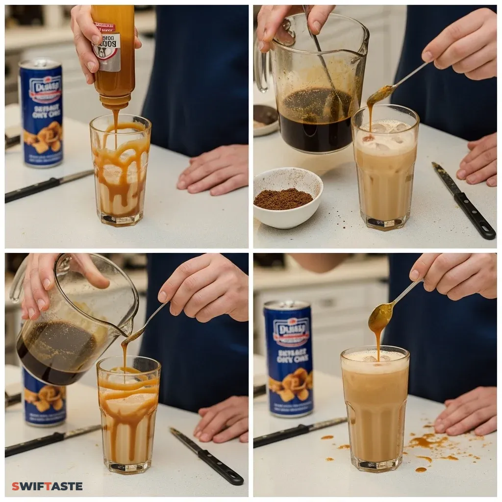 Caramel Iced Coffee Drink 10 Caramel Iced Coffee Drink
