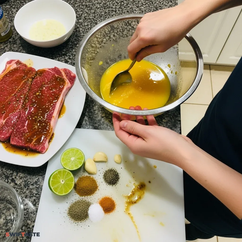 Citrus Beef Steak Plate