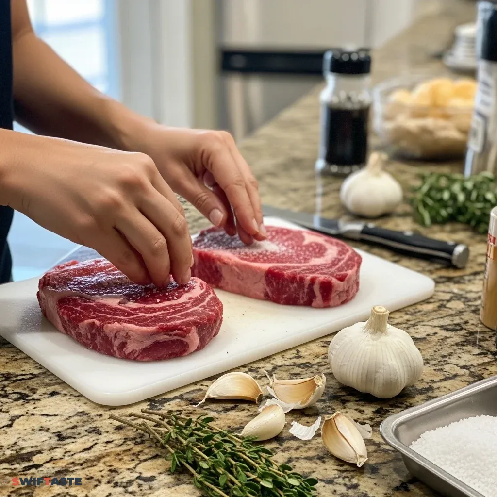 Roasted Beef Steak Meal