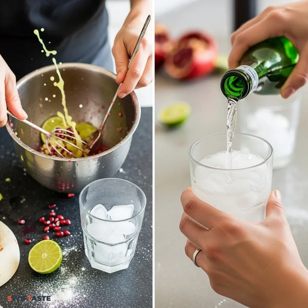 Sparkling Mocktail Drink